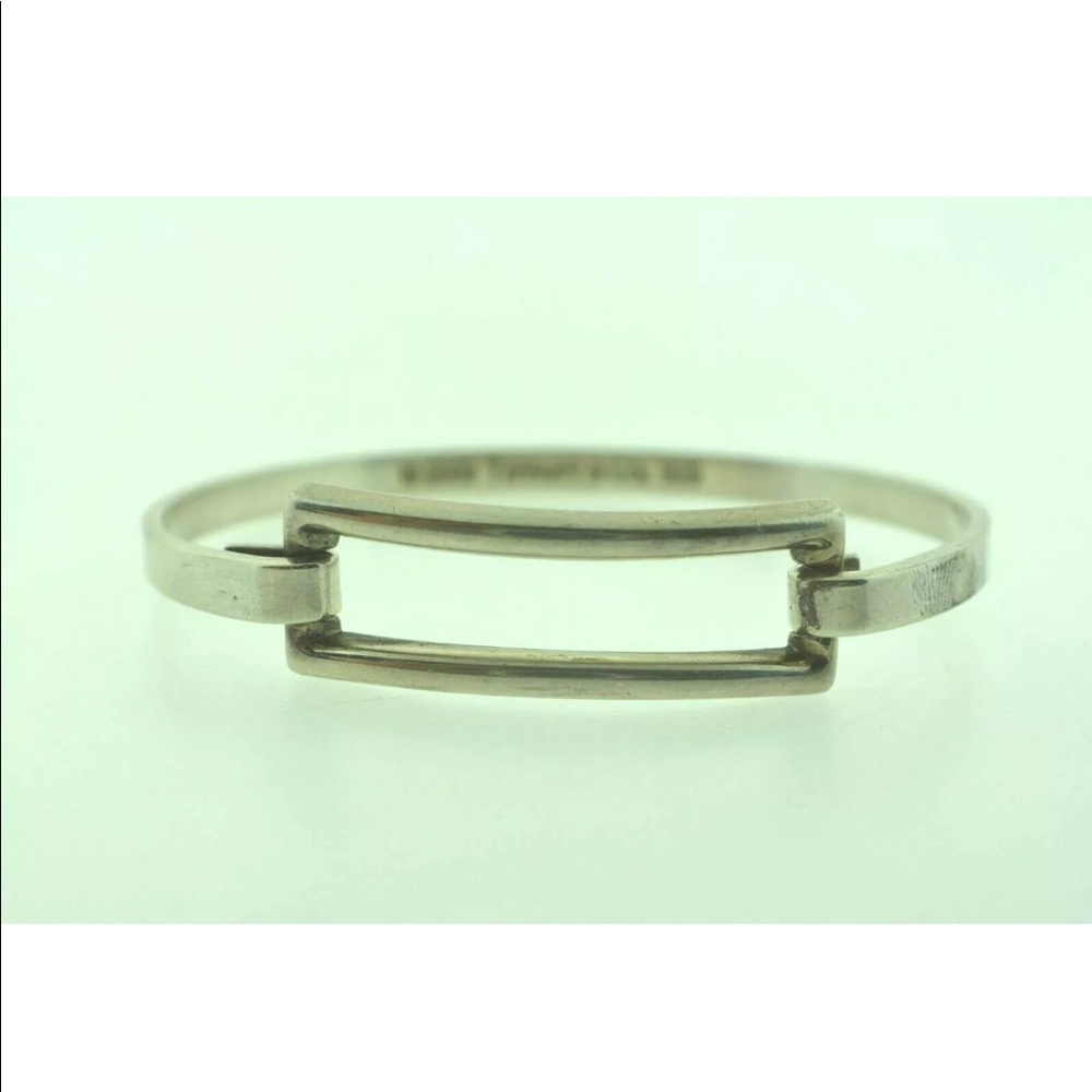 Tiffany rectangle bangle bracelet